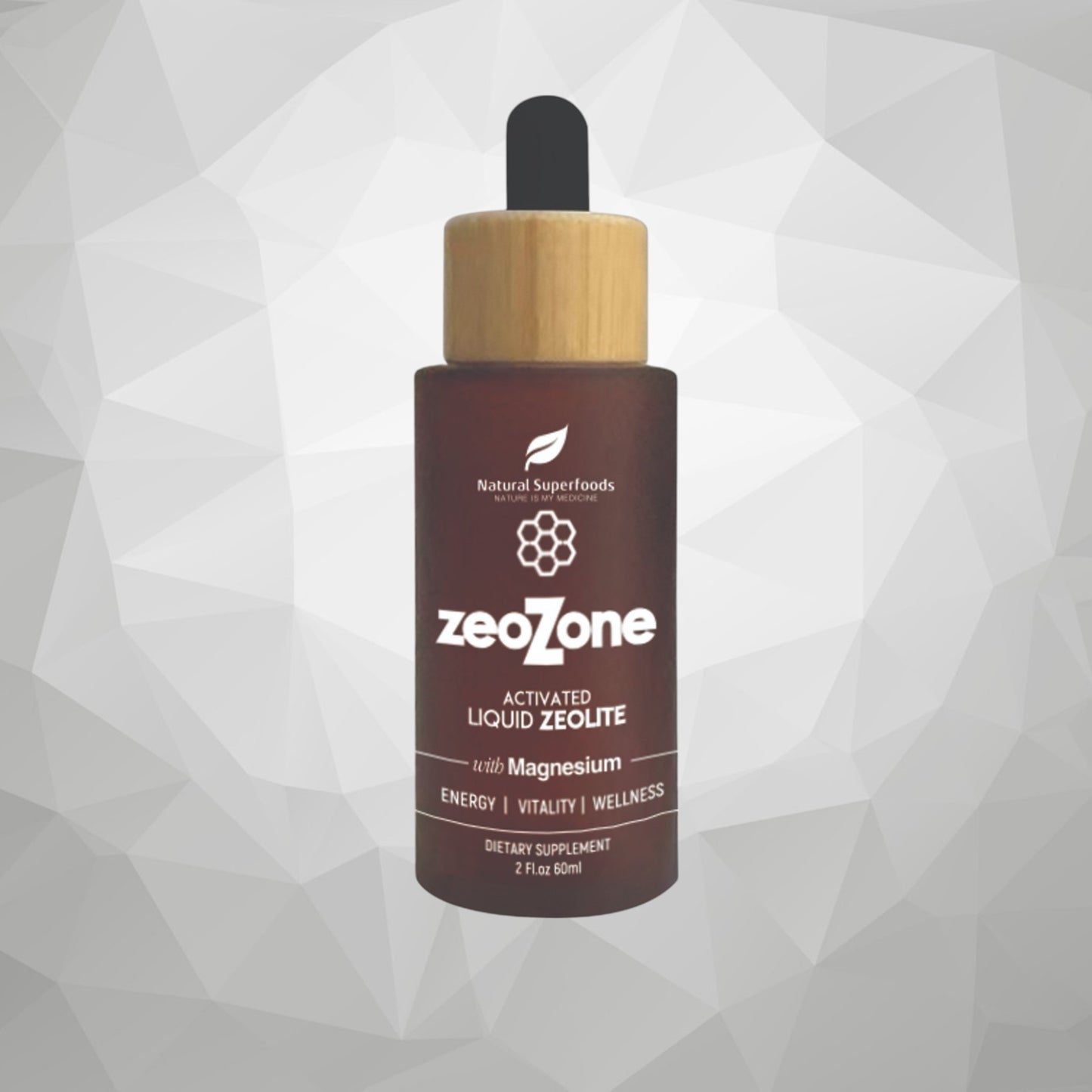 ZeoZone Activated Liquid Zeolite Supplement 60ml