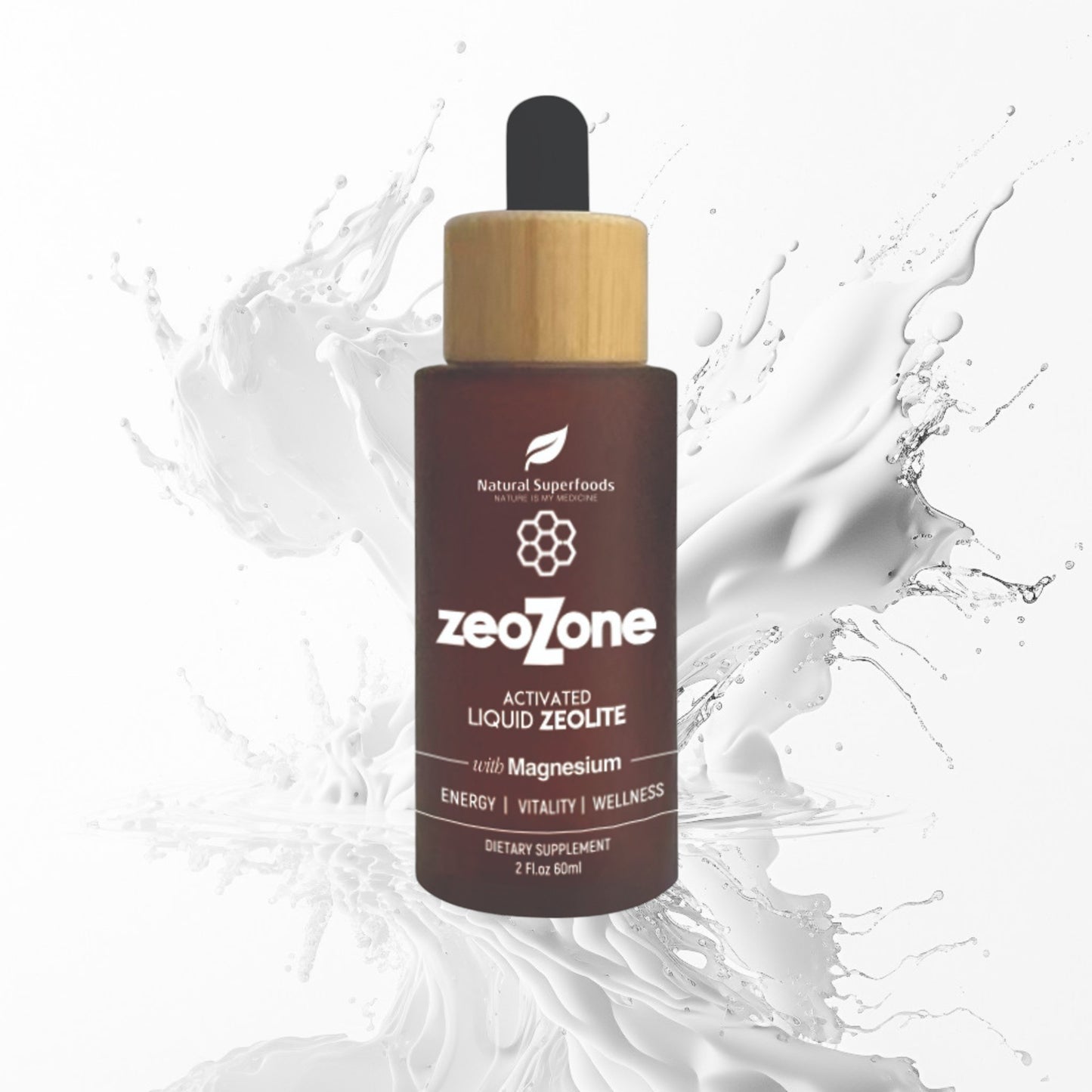 ZeoZone Activated Liquid Zeolite Supplement 60ml