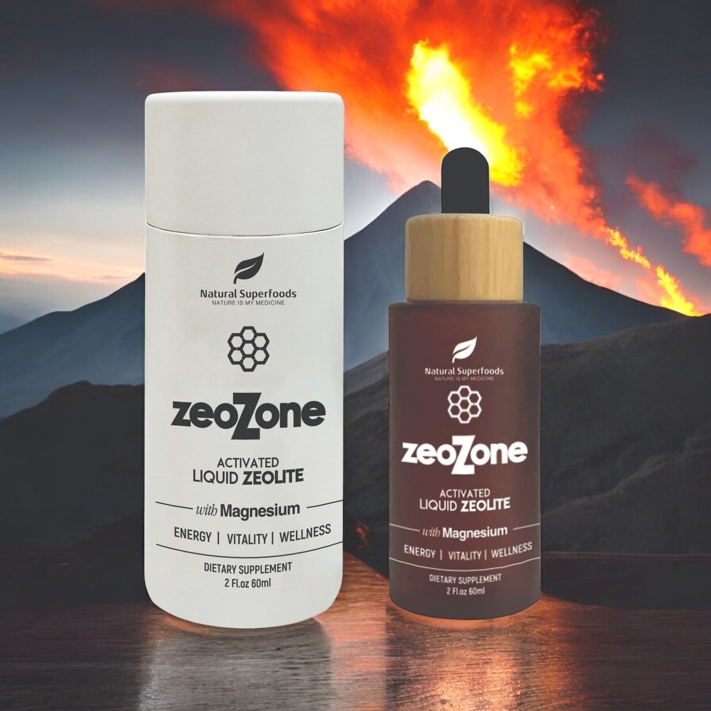 ZeoZone Activated Liquid Zeolite Supplement 60ml